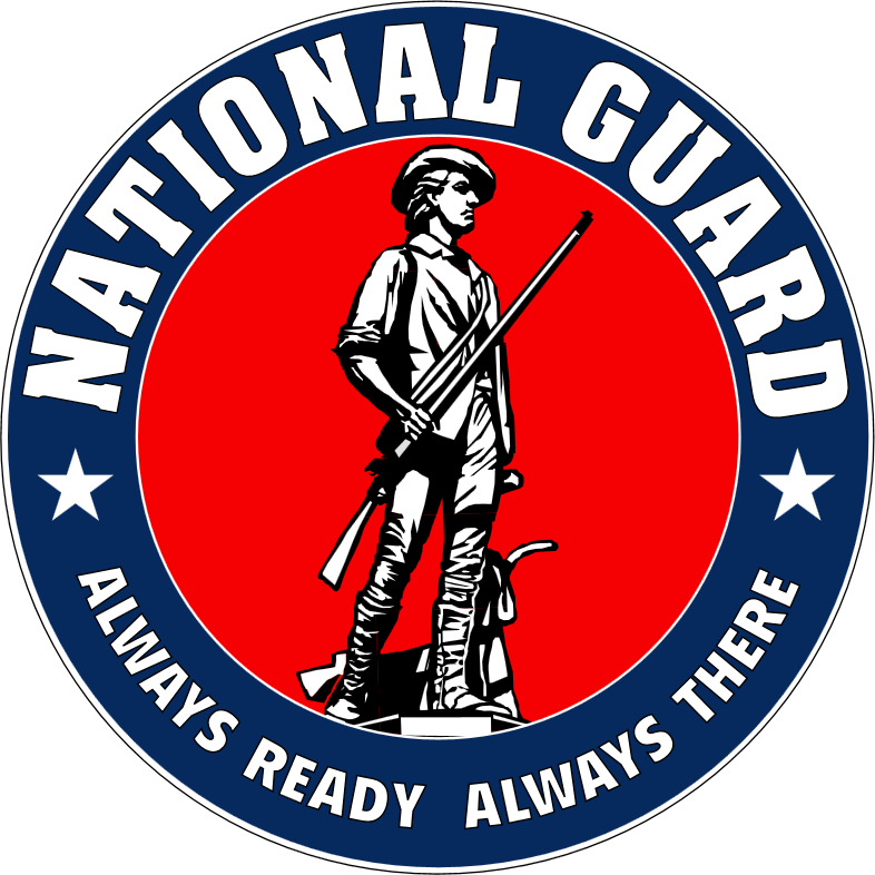 A picture of the national guard logo.