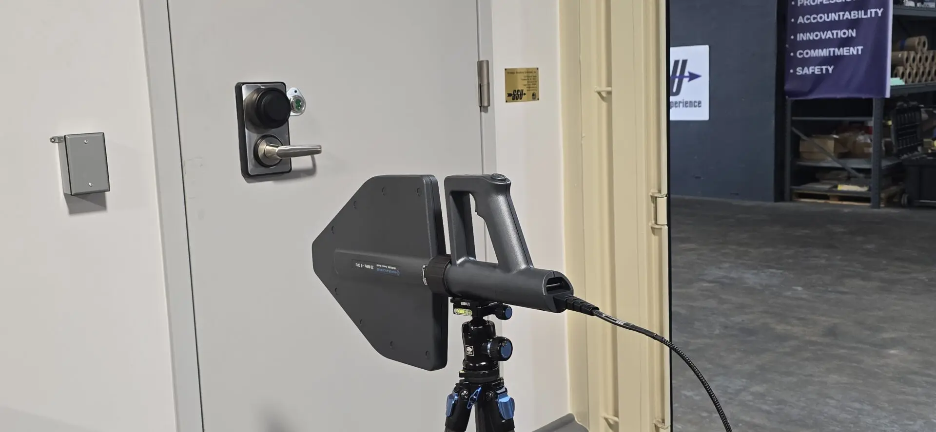 RF and acoustic testing RF and acoustic testing equipment