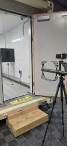 RF and acoustic testing equipment