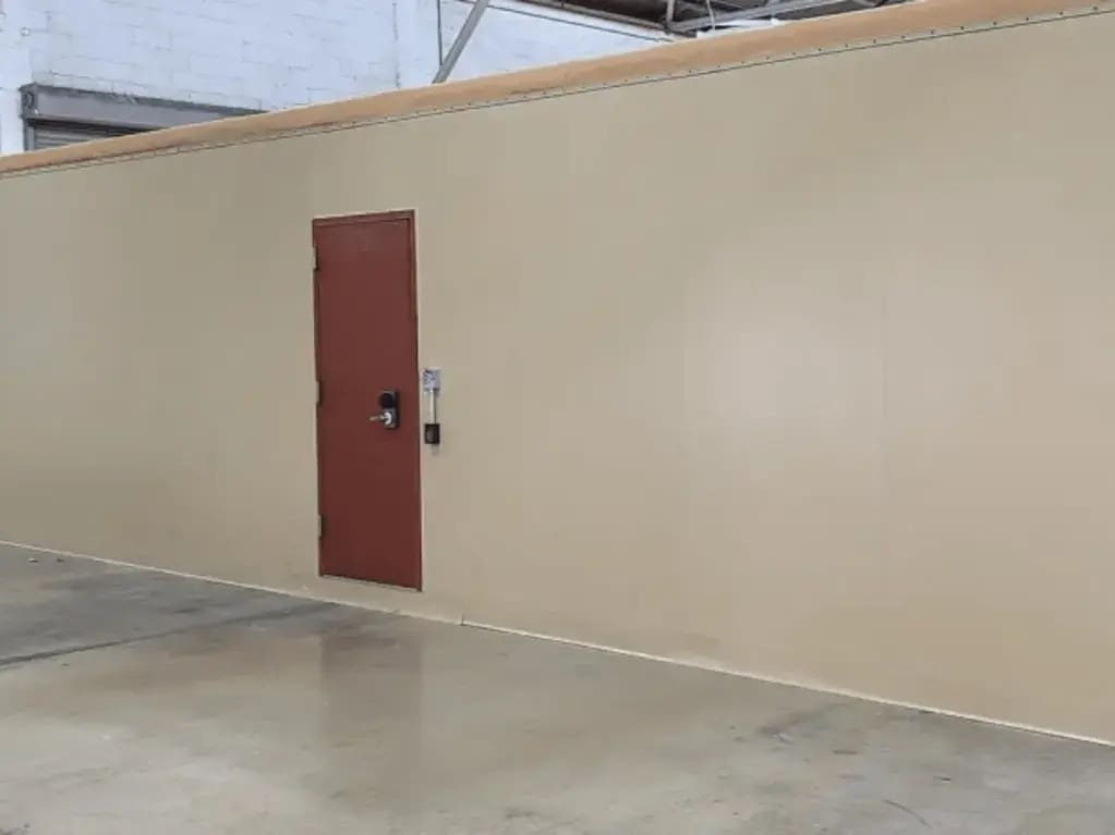 SCIF facility housed inside a warehouse
